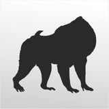 100 cm Orangutan Folyo Sticker