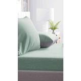 %100 Cotton (Pamuk) 150X240 cm Tek Kişilik Mint Düz Çarşaf - 150x240cm
