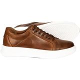 %100 Deri Erkek Ayakkabısı, Yeni Sezon Lüks Deri Erkek Sneaker,%100 Hakiki Deri Bağcıklı Ayakkabı (Kahverengi, EU Ayakkabı Beden Sistemi, Yetişkin, Erkek, Sayısal, Orta, 41)