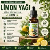 %100 Doğal Bitkisel Doğal Distülasyon Limon Yağı 30 ml Doğanın Mucizesi