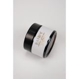 %100 Doğal El Yapımı Amber Cam Kavanoz Balmumu Mum (5CMX5CM) - Sarı - 1 Adet