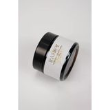 %100 Doğal El Yapımı Amber Cam Kavanoz Balmumu Mum (5cmx5cm)