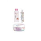 100 Doğal Gül Suyu 400 Ml+El Ve Vücut Losyonu 400 Ml+ Ayak Kremi 125Ml