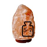 %100 Doğal Himalaya Tuz Lambası - Evinize Sağlık ve Huzur Katın! (5-7 kg.)