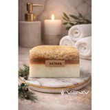 %100 Doğal Kabak Lifli Sabun - Ardıç Katranı & Keçi Sütü - 100 Gr