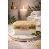 %100 Doğal Kabak Lifli Sabun - Defne & Keçi Sütü - 100 Gr