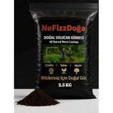%100 Doğal Katı Solucan Gübresi 2,5 Kg | Organik Toprak Düzenleyici | Saksı, Bahçe ve Sebze Bitkileri İçin
