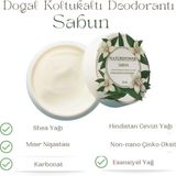 %100 Doğal Krem Koltuk Altı Deodorantı Ter Kokusu Önleyici Sabun Esanslı 50 ml