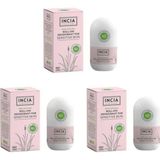 %100 Doğal Roll On Deodorant Hassas Ciltler İçin Ter Kokusu Önleyici Lekesiz 50 ml X 3 Adet