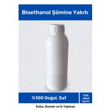 %100 Doğal Saf Temiz Çevre Dostu Sıvı Koku Yapmayan Bioethanol Şömine Yakıtı 1 Litre