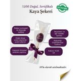 %100 Doğal, Sertifikalı Kaya Şekeri - 10 Adet