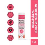 %100 Doğal Strawberry Lip & Cheek Balm Nemlendirici Besleyici Renkli ve Çilekli Dudak ve Yanak Balmı