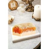 %100 El Yapımı Doğal Kabak Lifli Keçi Sütü Ballı Sabun 120 Gr