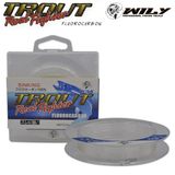%100 FLOUROCARBON MİSİNA Wily SİNKİNG Trout 30mt FARKLI BEDENLER 0,45MM