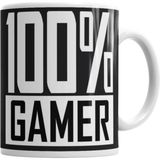 100% Gamer Oyun Atari Game Over Porselen Kupa Bardak, Eğlence Dolu Tasarım - Seçenek 1