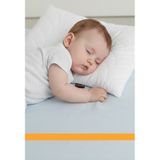 %100 Geçirmez 35x45 Bebek Yastık Alezi Kapitoneli Kabartılı 1adet Beyaz