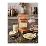 100 Gr Glutensiz Karnıyarık Otu Kabuğu Tozu (Psyllium Husk) – Yüksek Lifli, Doğal Kıvam Artırıcı, Jelleşen Ürün