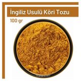 100 gr İngiliz Usulü Köri Tozu