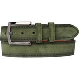 %100 Hakiki Deri 4 cm Açık Yeşil Süet Kemer Kot,kanvas Uyumlu Sü.açık.yeşil - 125 cm