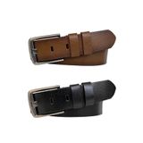 %100 Hakiki Deri, Efsane Füme Geniş Dilli; Siyah, Tosado 2'li Set Kemer 4 cm x2li-4cm-fume-GEN..dili