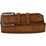 %100 Hakiki Deri Süet Kahverengi Kemer 4cm - 110 cm