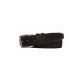 %100 Hakiki Kaliteli Süet Deri 3.5 cm Siyah Klasik, Kumaş Pantolon Kemeri