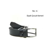%100 Hakiki Manda Derisi -Örgülü Ve Çocuk Kemeri siyah