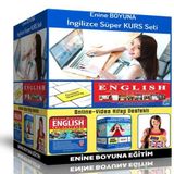 %100 İngilizce Öğreten Süper Kurs Seti - Enine Boyuna Eğitim