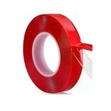 100 Kg Şeffaf Akrilik Silikon Bant Çift Taraflı Bant Montaj Bandı 18Mm X 2M