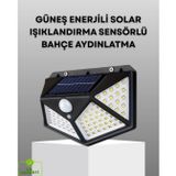 100 Led Solar Lamba Hareket Algılamalı Bahçe Duvar Dış Mekan Aydınlatma FRTKGT25DYMXUUCZZZYX100LAMBA-2