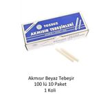 100 lü Beyaz Tebeşir 10 Paket 1 Koli