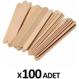 100 Luk Abeslang Tahta Dil Cubuğu Basacağı - Ağda