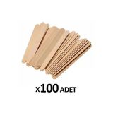 100 Marka Abeslang Tahta Dil Çubuğu Basacağı - Ağda Spatulası, Spatula Çx