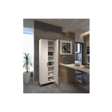 %100 Mdf 8 Raflı Çok Amaçlı Mutfak Banyo Ayakkabılık Dolabı - 60 cm