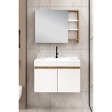 %100 MDF - 80 cm Saura Banyo Dolabı - Beyaz