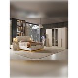 %100 Mdf Floransa Yatak Odası Takımı - Bej