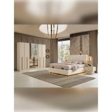 %100 Mdf Maçka Yatak Odası Takımı - Bej