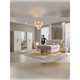 %100 Mdf Malaga Yatak Odası Takımı - Bej