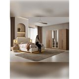 %100 Mdf Santorini Yatak Odası Takımı - Ceviz