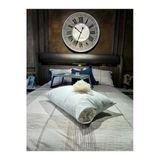 %100 Merinos Boncuk Kuzu Yünü Dolgulu Yastık 50 X 70 Cm Ebat , 1000 Gram