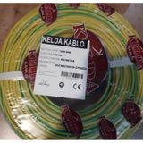 100 METRE 10 MM CCA NYAF ELEKTRİK KABLOSU - SARI