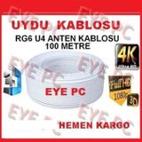 100 Metre 100 M Full Hd 4K Uydu Çanak Anten Kablosu