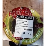 100 METRE 1x1,5 MM CCA NYAF ELEKTRİK KABLOSU - SARI