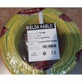 100 METRE 4 MM CCA NYAF ELEKTRİK KABLOSU - SARI