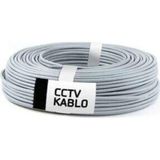 100 Metre Güvenlik Kamera Kablosu 2+1 0.22 Cctv Kablo