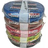 100 Metre H07V-U Kablo - 1x2,5 Mm² %100 Bakır