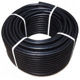100 Metre Plastik 10'luk Siyah Spiral Boru