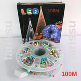 100 Metre Rgb Peri LED Işık – Fişli Dış Mekan Dekoratif Şerit Yılbaşı Aydınlatması