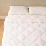 %100 Microfiber Tek Kişilik Yorgan, Beyaz, 155 x 215 - 100 x 100 cm - Çok Renkli