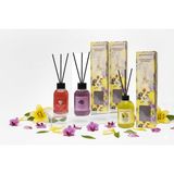 100 ml 3’lü Çubuklu Oda Kokusu Seti – Kiraz Çiçeği, Lavanta, Limon